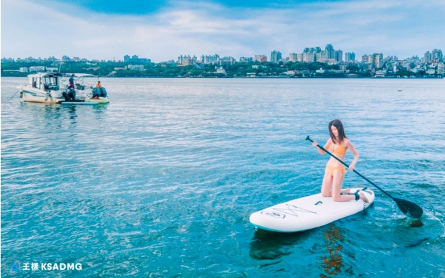 【遊艇自駕】淡水河遊艇自駕體驗，SUP水上娛樂輕鬆玩